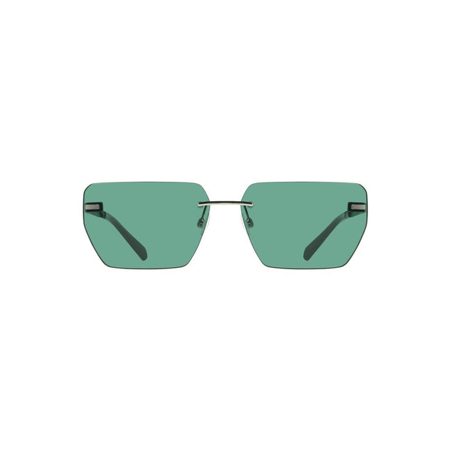 Green Metal Men SunglassElevate your style quotient with these Calvin Klein statement sunglasses, perfect for the fashion-forward individual. Featuring a sleek metal frame and captivating square green lenses, these shades are designed to turn heads while
