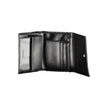 Black Polyester Women WalletElevate your accessory game with the sleek sophistication of Calvin Klein. Perfect for the modern fashionista, this black wallet is a statement piece that combines functionality with a high-fashion edge. Crafted with precision