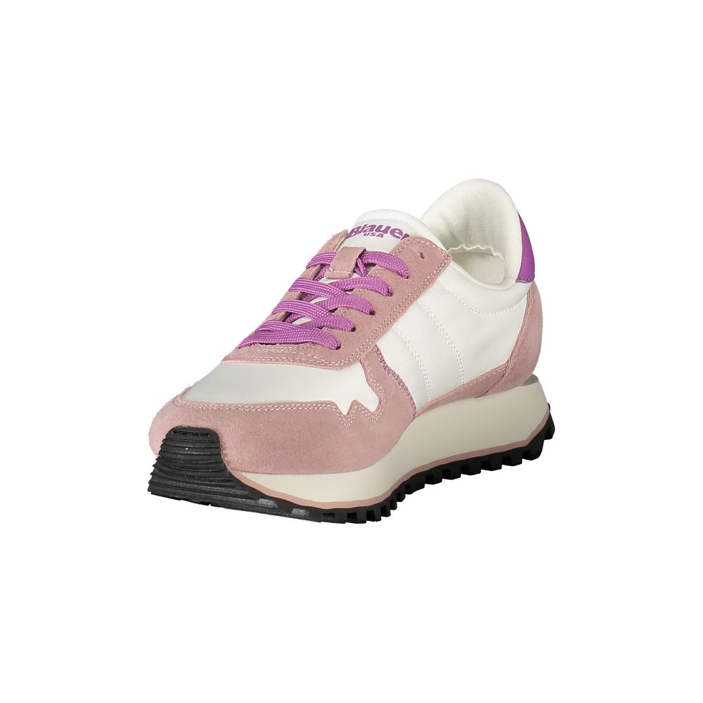 Bianco Leather Synthetic Women's Sneaker