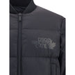 Black Polyamide BomberThe Easy Puffer Down Jacket by Dsquared2 is ideal for tackling the cold season in style. Featuring a quilted and padded design, it features a ribbed collar, cuffs and hem for a snug and comfortable fit. The double-slider front zipper