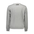 Gray Cotton Men SweaterEmbrace the fusion of luxury and athleticism with the Plein Sport Long Sleeve Sweatshirt. The embodiment of bold sophistication, this crew neck piece boasts a statement print and the unmistakable Plein Sport logo, making it a stando