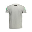 Gray Cotton Men T-ShirtMake a bold statement with the Plein Sport short sleeve t-shirt—a perfect blend of comfort and striking design. It features a classic crew neck and showcases an audacious print with contrasting details that stand out. The iconic Ple