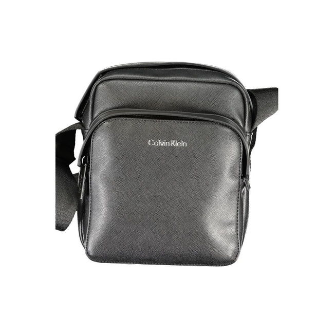 Black Polyester Shoulder BagADJUSTABLE SHOULDER STRAP, 1 EXTERNAL POCKET, 1 INTERNAL POCKET, ZIP CLOSURE, CONTRASTING DETAILS, LOGO, RECYCLED POLYESTERBlack Polyester Shoulder Bag${tagsCalvin KleinAulae Black Polyester Shoulder Bag Calvin KleinAulae Black