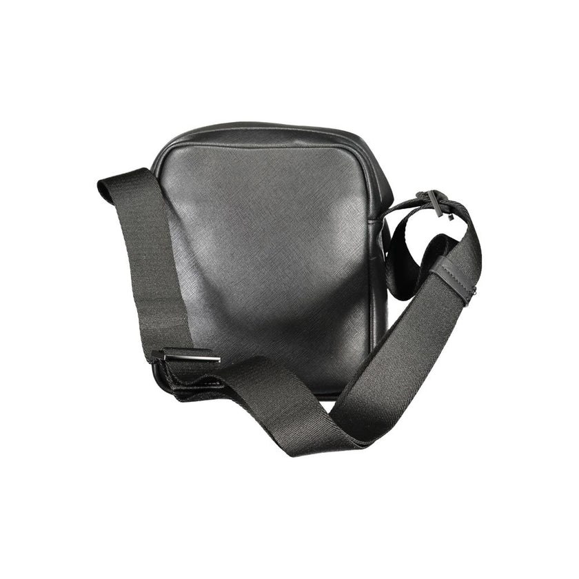 Black Polyester Shoulder BagADJUSTABLE SHOULDER STRAP, 1 EXTERNAL POCKET, 1 INTERNAL POCKET, ZIP CLOSURE, CONTRASTING DETAILS, LOGO, RECYCLED POLYESTERBlack Polyester Shoulder Bag${tagsCalvin KleinAulae Black Polyester Shoulder Bag Calvin KleinAulae Black