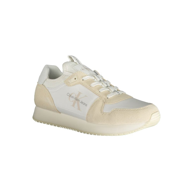 White Polyester SneakerSPORTS FOOTWEAR WITH LACES, CONTRAST DETAILS, LOGOWhite Polyester Sneaker${tagsCalvin KleinAulae White Polyester Sneaker Calvin KleinAulae White Polyester Sneaker SPORTS FOOTWEAR WITH LACES, CONTRAST DETAILS, LOGO 110296138070,11273