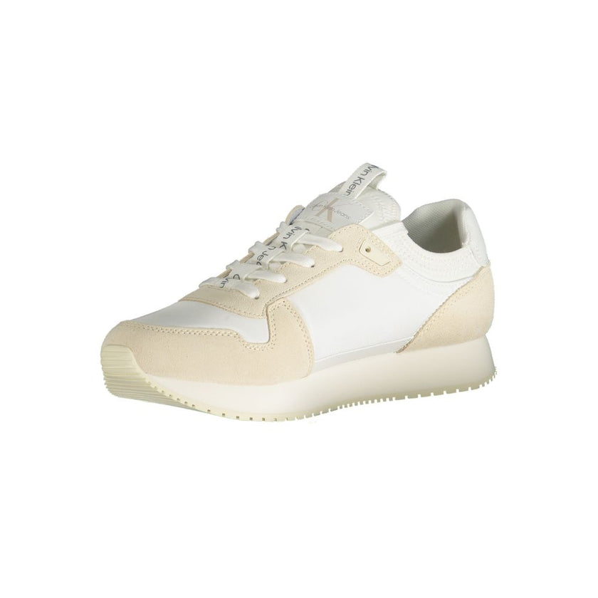 White Polyester SneakerSPORTS FOOTWEAR WITH LACES, CONTRAST DETAILS, LOGOWhite Polyester Sneaker${tagsCalvin KleinAulae White Polyester Sneaker Calvin KleinAulae White Polyester Sneaker SPORTS FOOTWEAR WITH LACES, CONTRAST DETAILS, LOGO 110296138070,11273