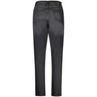 Black Cotton Women JeansDiscover the bold expression of timeless style with these Calvin Klein Mom Jeans. Crafted for those who covet a trendy yet classic silhouette, these jeans feature 5 pockets, a secure button and zip closure, and the iconic Calvin Kl