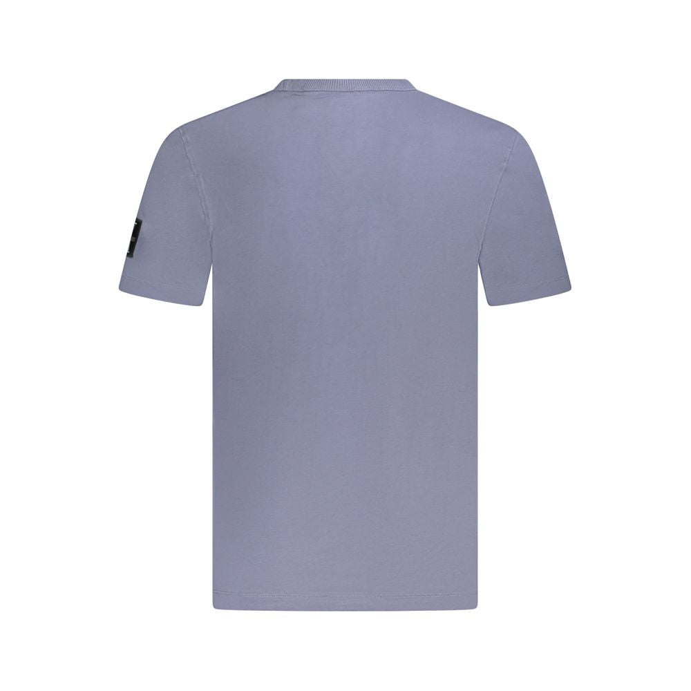 Blue Cotton T-ShirtSHORT SLEEVE T-SHIRT, CREW NECK, CONTRASTING DETAILS, APPLICATION, LOGO, 95% REGENERATIVE COTTONBlue Cotton T-Shirt${tagsCalvin KleinAulae Blue Cotton T-Shirt Calvin KleinAulae Blue Cotton T-Shirt SHORT SLEEVE T-SHIRT, CREW NECK, CONTRA