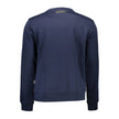 Blue Cotton Men SweaterDive into the bold opulence of Plein Sport with this standout blue sweatshirt. Embrace the edgy vibe with long sleeves, a snug crew neck, and contrasting details that demand attention. Crafted with a blend of cotton and polyester fo