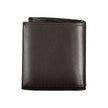 Brown Leather Men WalletElevate your daily essentials with this sleek Calvin Klein wallet, crafted from the finest 100% leather to ensure durability with a touch of sophistication. Featuring two spacious compartments, a handy coin purse, and ample slots f