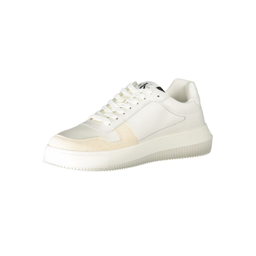 White Polyester SneakerSPORTS SHOE WITH LACES, CONTRAST DETAILS, PRINT, LOGO, 50% RECYCLED POLYESTERWhite Polyester Sneaker${tagsCalvin KleinAulae White Polyester Sneaker Calvin KleinAulae White Polyester Sneaker SPORTS SHOE WITH LACES, CONTRAST DETAILS,