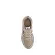 Beige Rubber Low Top SneakersBurberry’s Terrace Sneakers combine premium leather and the signature Check pattern in a sophisticated design. Featuring a padded ankle and a contrasting side panel woven with the classic Burberry Check in the signature sand c