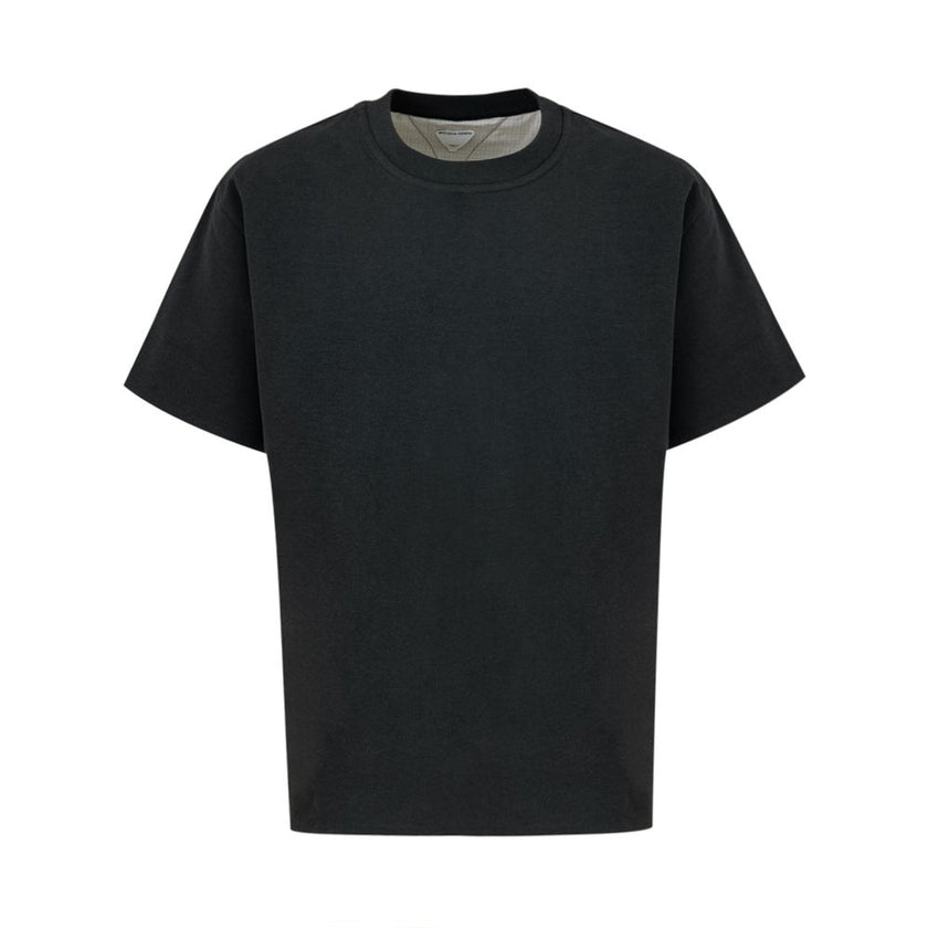 Gray Cotton T-ShirtOversize Cotton T-shirt Bottega Veneta – Material: Cotton – Size & Fit: Slightly Oversize – Neckline: Crewneck – Shoulders: Regular – Sleeves: Short – Hem: Straight hem – Made in: Italy – Model is 183 cm / 84 kg and wears size S Brand S