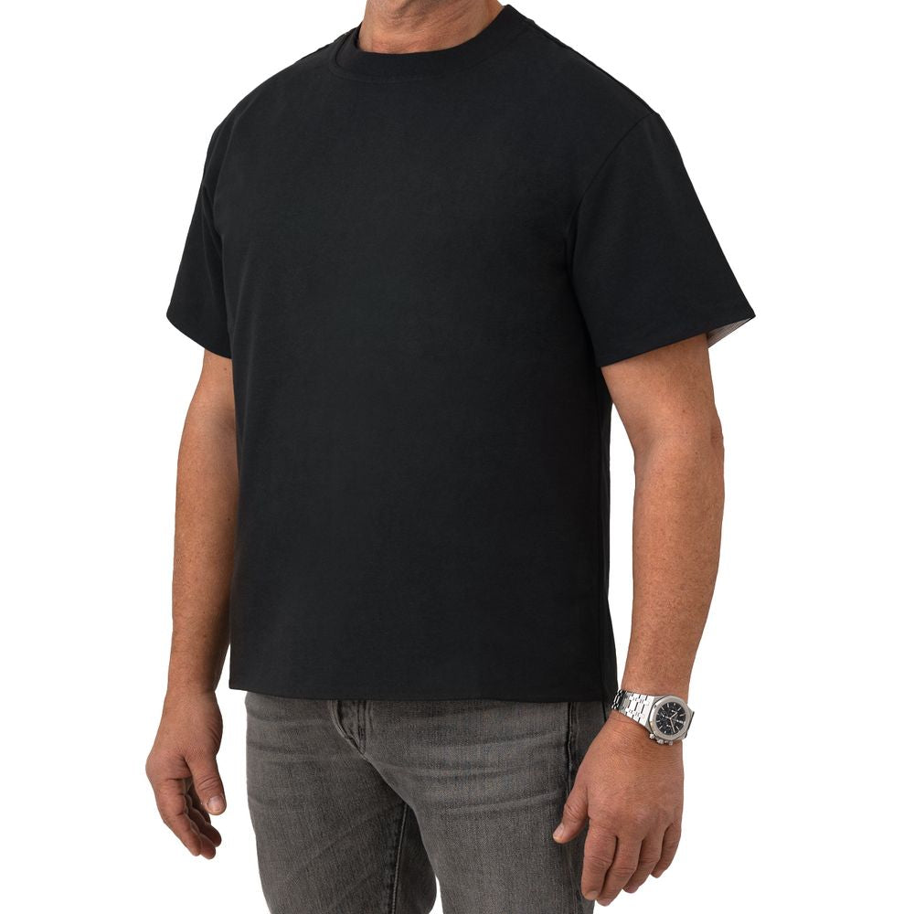 T-shirt gris en coton