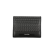 Sleek Black Contrast Card HolderEmbrace the epitome of modern sophistication with this sleek Calvin Klein card holder. Designed for the minimalist who appreciates a touch of elegance, this accessory boasts a central pocket lined with contrast details and