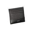 Sleek Black Contrast Card HolderEmbrace the epitome of modern sophistication with this sleek Calvin Klein card holder. Designed for the minimalist who appreciates a touch of elegance, this accessory boasts a central pocket lined with contrast details and