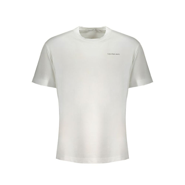 White Cotton T-ShirtSHORT SLEEVED T-SHIRT, CREW NECK, PRINT, LOGO, 95% REGENERATIVE COTTONWhite Cotton T-Shirt${tagsCalvin KleinAulae White Cotton T-Shirt Calvin KleinAulae White Cotton T-Shirt SHORT SLEEVED T-SHIRT, CREW NECK, PRINT, LOGO, 95% REGENERATI