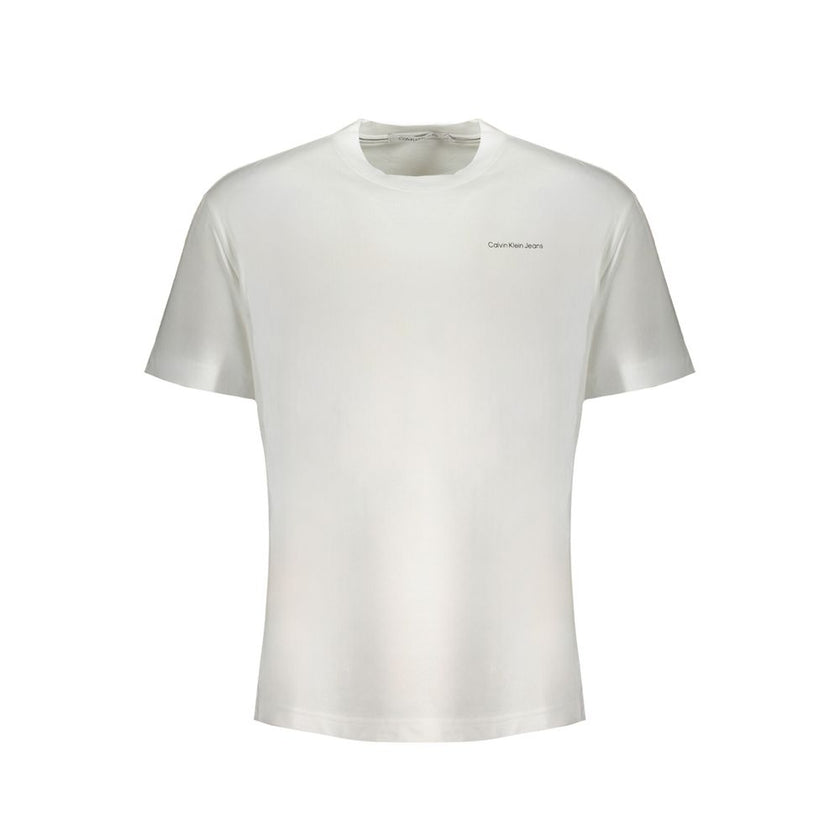 White Cotton T-ShirtSHORT SLEEVED T-SHIRT, CREW NECK, PRINT, LOGO, 95% REGENERATIVE COTTONWhite Cotton T-Shirt${tagsCalvin KleinAulae White Cotton T-Shirt Calvin KleinAulae White Cotton T-Shirt SHORT SLEEVED T-SHIRT, CREW NECK, PRINT, LOGO, 95% REGENERATI