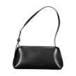 Black Polyester Women HandbagIndulge in the epitome of sleek sophistication with this Calvin Klein masterpiece. Exquisitely crafted with an eye for modernity, this handbag is your ideal accompaniment for a statement-making entrance. Featuring an adjustabl