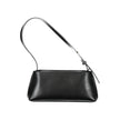 Black Polyester Women HandbagIndulge in the epitome of sleek sophistication with this Calvin Klein masterpiece. Exquisitely crafted with an eye for modernity, this handbag is your ideal accompaniment for a statement-making entrance. Featuring an adjustabl