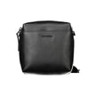 Black Polyethylene Men Shoulder BagElevate your accessory game with the sleek and stylish Calvin Klein shoulder bag, designed for the modern trendsetter. Crafted from premium 100% polyethylene for durability with a minimalist aesthetic, this bag features