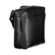 Black Polyethylene Men Shoulder BagElevate your accessory game with the sleek and stylish Calvin Klein shoulder bag, designed for the modern trendsetter. Crafted from premium 100% polyethylene for durability with a minimalist aesthetic, this bag features