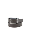 Black Calf Leather Bos Taurus Regular BeltFerragamo’s reversible leather Belt is a versatile and elegant accessory designed to complete any look with style. Made of high-quality grained leather, it features a monochrome double-face design that allows you