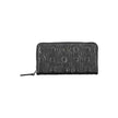 Black Polyethylene Women WalletElevate your essentials with the chic elegance of the Calvin Klein wallet. A testament to minimalist sophistication, this sleek accessory is designed to keep your personal items secure and organized. With five compartments i