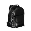 Elegant Black Urban Backpack with Laptop CompartmentUpgrade your accessory game with the Calvin Klein Backpack, tailored for the modern urbanite. This stylish backpack features a convenient single handle design, adjustable straps for personalized comfort,