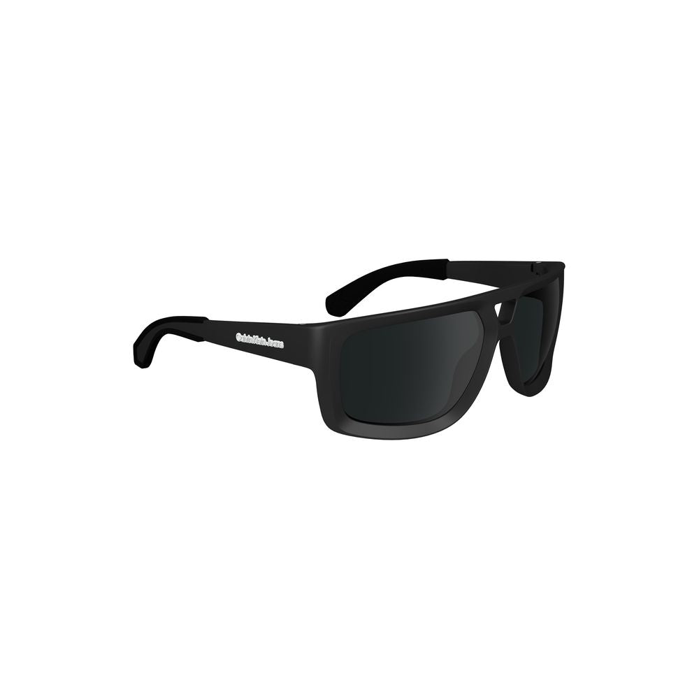 Black Plastic Men SunglassesExperience the epitome of sleek sophistication with these Calvin Klein sunglasses. Crafted with precision, their injected plastic frame boasts a suave, square lens design for a contemporary edge. Dipped in a classic black hue,