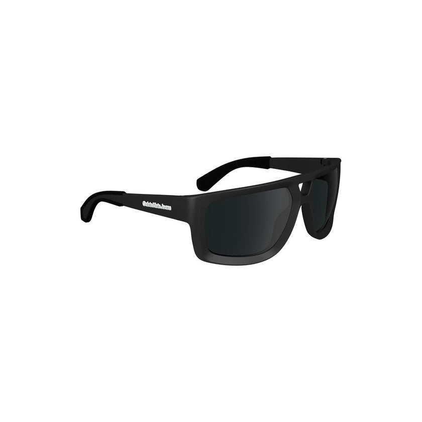 Black Plastic Men SunglassesExperience the epitome of sleek sophistication with these Calvin Klein sunglasses. Crafted with precision, their injected plastic frame boasts a suave, square lens design for a contemporary edge. Dipped in a classic black hue,
