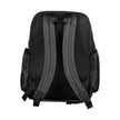 Black Polyester BackpackBACKPACK 1 HANDLE, ADJUSTABLE STRAPS, 1 EXTERNAL POCKET, 2 EXTERNAL SIDE POCKETS, 1 EXTERNAL COMPARTMENT WITH LAP-TOP HOLDER, 1 INTERNAL COMPARTMENT, INTERNAL SPACES FOR DOCUMENT AND PEN HOLDER, CONTRAST DETAILS, ZIP CLOSURE, LOGOB