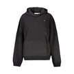 Black Cotton Women SweaterStep into the epitome of cool comfort with Calvin Klein’s sleek long-sleeved hooded sweatshirt. A classic black hue meets the soft touch of brushed fabric for a lounge-ready staple that doesn’t skimp on style. With a handy centra