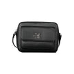 Black Polyethylene Women HandbagElevate your accessory game with the sleek Calvin Klein shoulder bag, epitomizing urban-chic with its minimalist design and bold logo detail. Functional yet sophisticated, it boasts an adjustable strap, ensuring a perfect f
