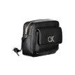 Black Polyethylene Women HandbagElevate your accessory game with the sleek Calvin Klein shoulder bag, epitomizing urban-chic with its minimalist design and bold logo detail. Functional yet sophisticated, it boasts an adjustable strap, ensuring a perfect f