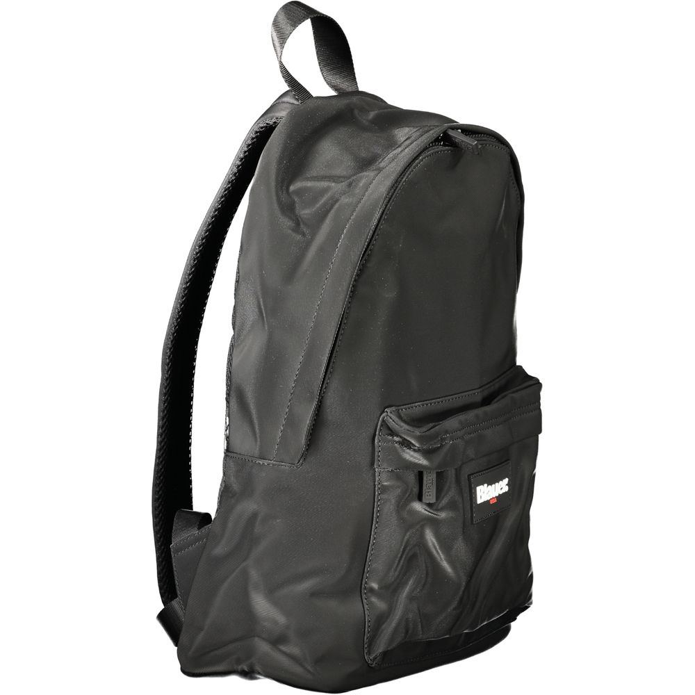 Black Synthetic Blauer NAPER Backpack with Laptop Compartment