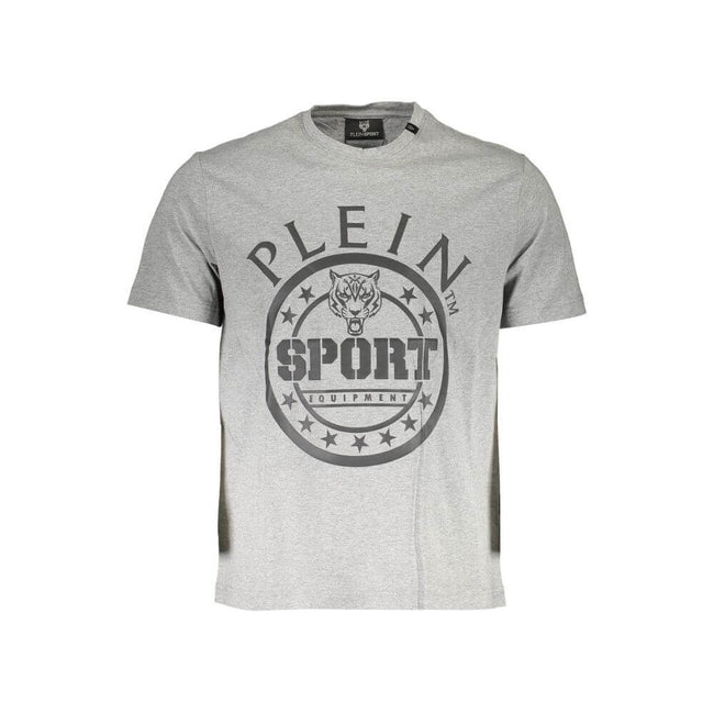 Brown Cotton Men T-ShirtIndulge in the epitome of bold luxury with Plein Sport’s exquisite brown t-shirt, a true testament to refined athleticism and trend-setting style. Crafted from premium cotton, it features a classic crew neck and eye-catching contra