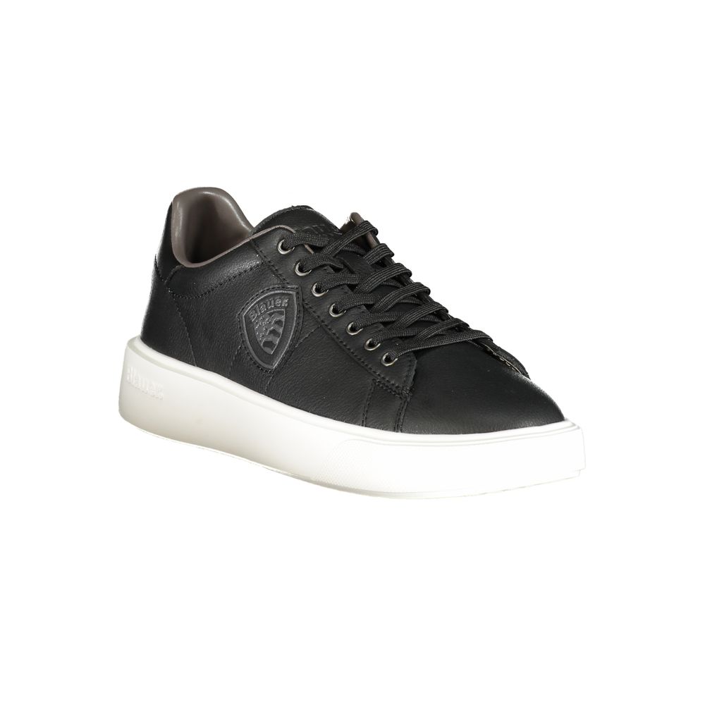 Schwarzer Sneaker aus Synthetikleder für Herren von BLAUER