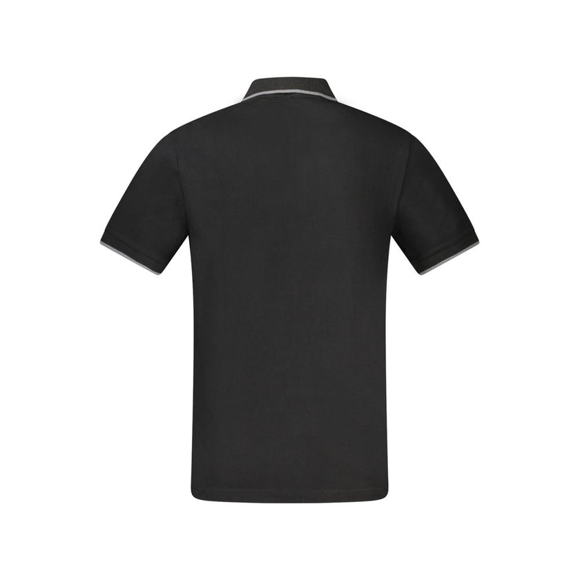 Black Cotton Polo ShirtSHORT SLEEVE POLO, SLIM FIT, 2 BUTTONS, CONTRASTING DETAILS, APPLICATION, EMBROIDERY, LOGOBlack Cotton Polo Shirt${tagsHugo BossAulae Black Cotton Polo Shirt Hugo BossAulae Black Cotton Polo Shirt SHORT SLEEVE POLO, SLIM FIT, 2 BUTT