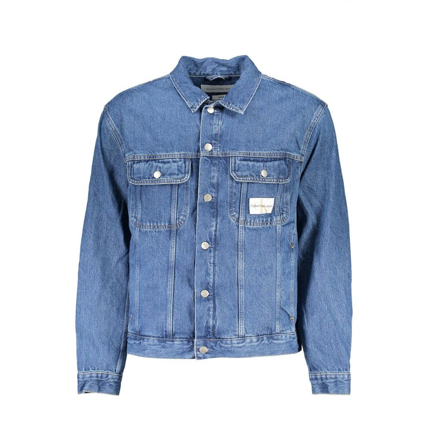 Elegant Denim Charm - Casual JacketStep into style with Calvin Klein’s tastefully tailored denim jacket. Perfect for a day out or a casual evening, the jacket features a classic regular fit that never goes out of fashion. Crafted with care, it includes 20