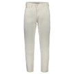 White Cotton Men's JeansElevate your wardrobe with the timeless sophistication of Calvin Klein’s white Dad Jeans. A style that boldly defies trends, these jeans boast a comfortable yet stylish silhouette with classic 5-pocket detailing and a secure button