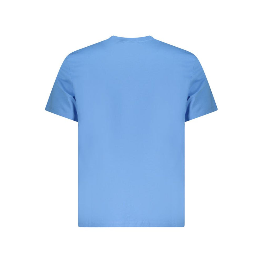 Light Blue Cotton Men T-ShirtElevate your wardrobe staples with a dash of prestige – this Calvin Klein tee is the epitome of chic simplicity. Featuring a sleek print adorned with the iconic Calvin Klein logo, it’s a testament to understated luxury. Crafte