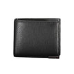 Black Leather Men WalletEmbark on your next journey with a dash of sophistication and security. This Calvin Klein wallet is not just an accessory; it’s a statement. Crafted in sumptuous leather, it features a sleek design that includes two spacious compar