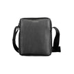 Black Polyester Men Shoulder BagStep into the world of sustainable luxury with this Calvin Klein shoulder bag, crafted for the modern man with an eco-conscious heart. This sleek black bag boasts a design as practical as it is environmentally friendly, wit