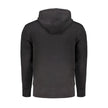Black Cotton Men Sweater with Hood and Central PocketsDive into effortless sophistication with Calvin Klein’s sleek black hoodie. Designed for the modern trendsetter, this long-sleeved sweatshirt features a brushed finish that epitomizes casual luxury. Th