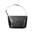 Black Polyester Women HandbagExperience the epitome of urban-chic with Calvin Klein’s sleek shoulder bag, a statement piece designed for the modern trendsetter. Crafted with environmental consciousness, this bag boasts a composition of 50% recycled polyes