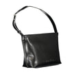 Black Polyester Women HandbagExperience the epitome of urban-chic with Calvin Klein’s sleek shoulder bag, a statement piece designed for the modern trendsetter. Crafted with environmental consciousness, this bag boasts a composition of 50% recycled polyes