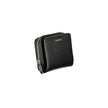 Black Polyethylene Women WalletDiscover the epitome of city-chic with the Calvin Klein wallet that blends functionality with sleek aesthetics. Boasting RFID-blocking technology safeguarding your cards, this accessory offers ample space with double card sl