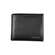Black Polyester Men WalletEmbrace the epitome of sleek sophistication with this Calvin Klein RFID-blocking wallet. Engineered to secure your essentials with its dual card compartments, it’s more than just an accessory; it’s a statement. Practical yet poli
