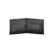 Black Polyester Men WalletEmbrace the epitome of sleek sophistication with this Calvin Klein RFID-blocking wallet. Engineered to secure your essentials with its dual card compartments, it’s more than just an accessory; it’s a statement. Practical yet poli